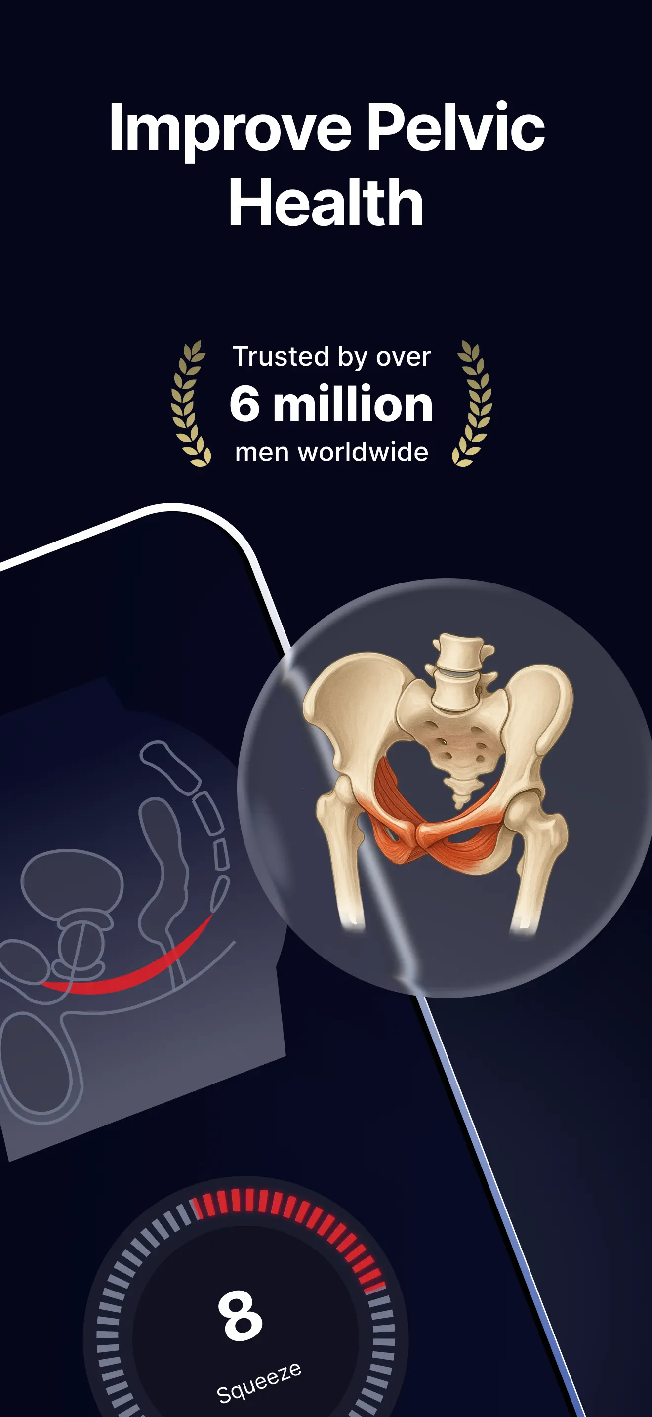 Kegel Men: Men's Health App Store 当前截图 2