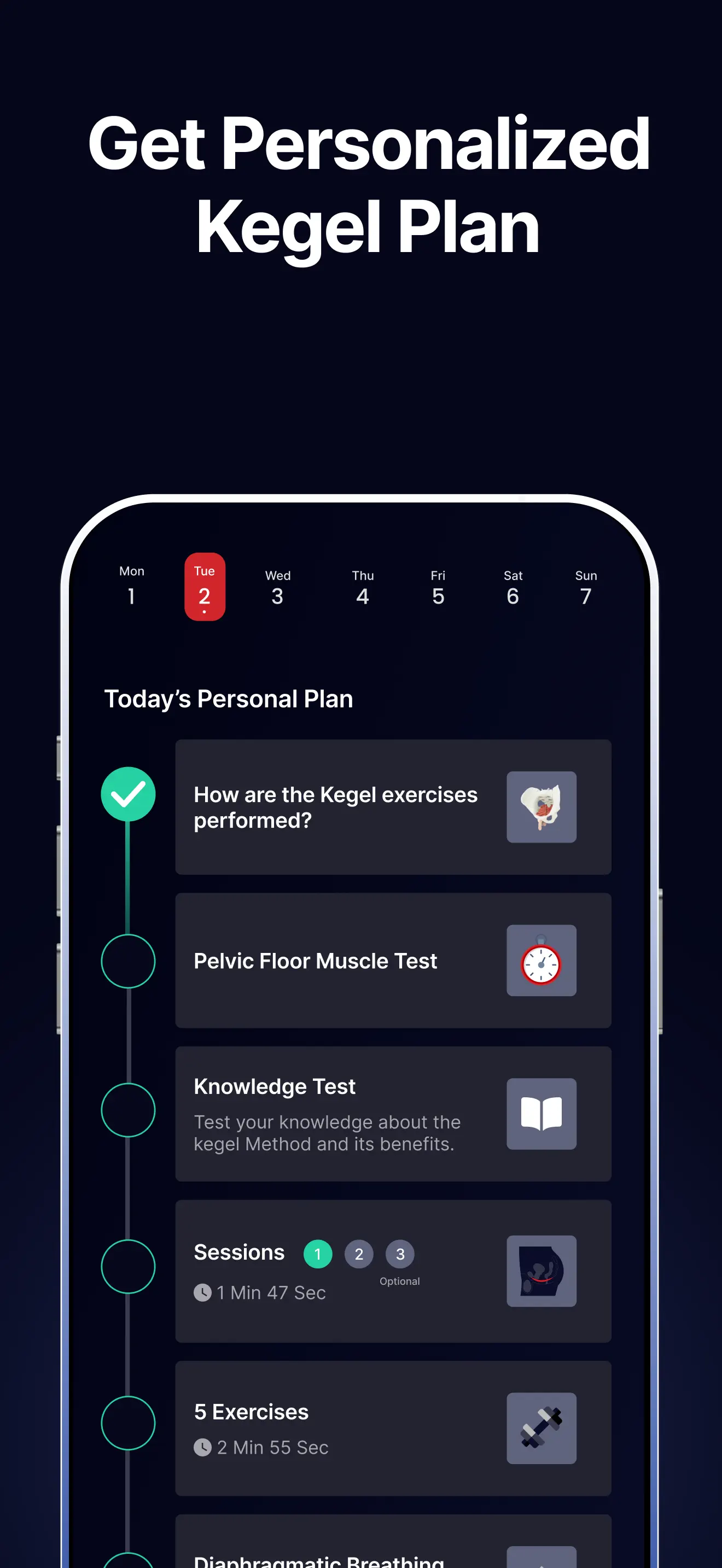 Kegel Men: Men's Health App Store 当前截图 3