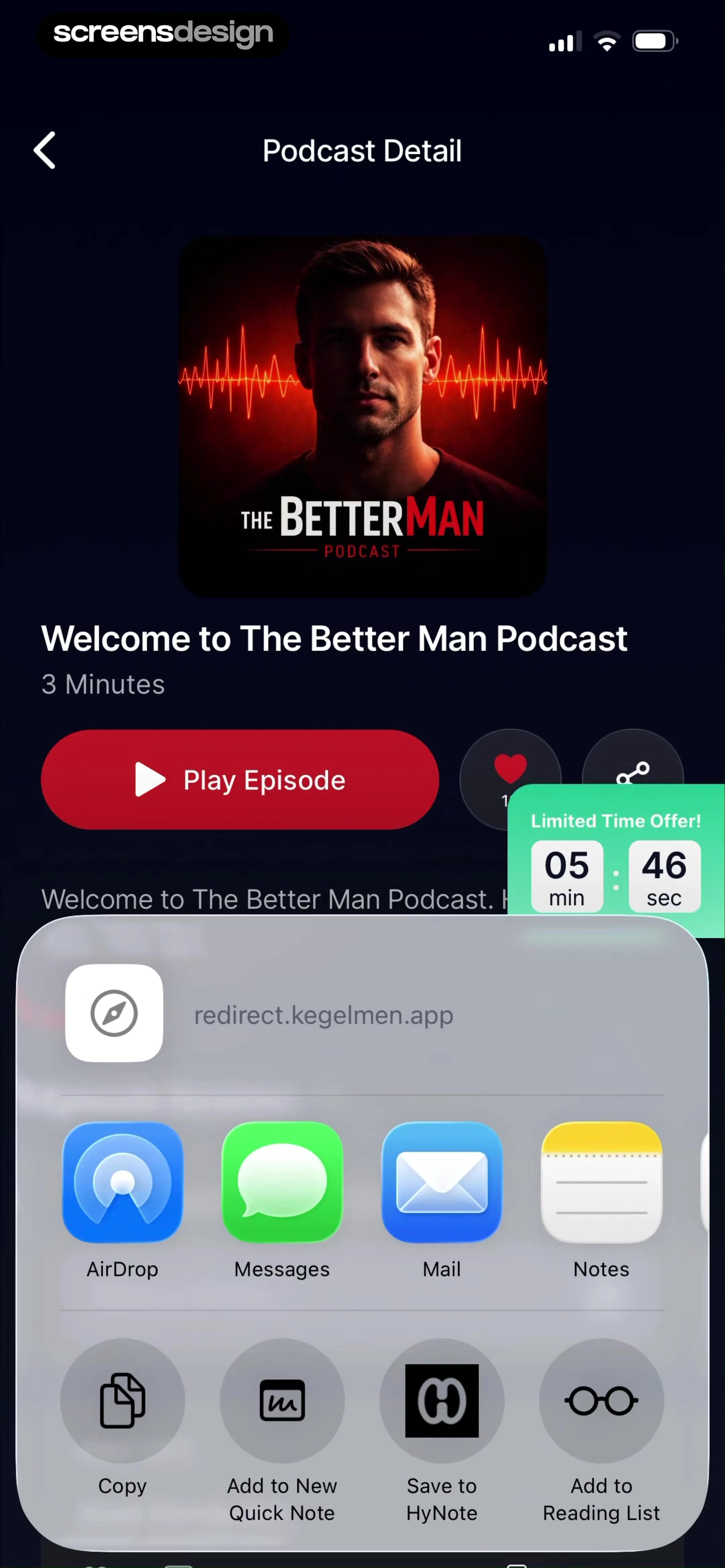 Kegel Men: Men's Health 当前回放第 118 屏，时间 10:18.53